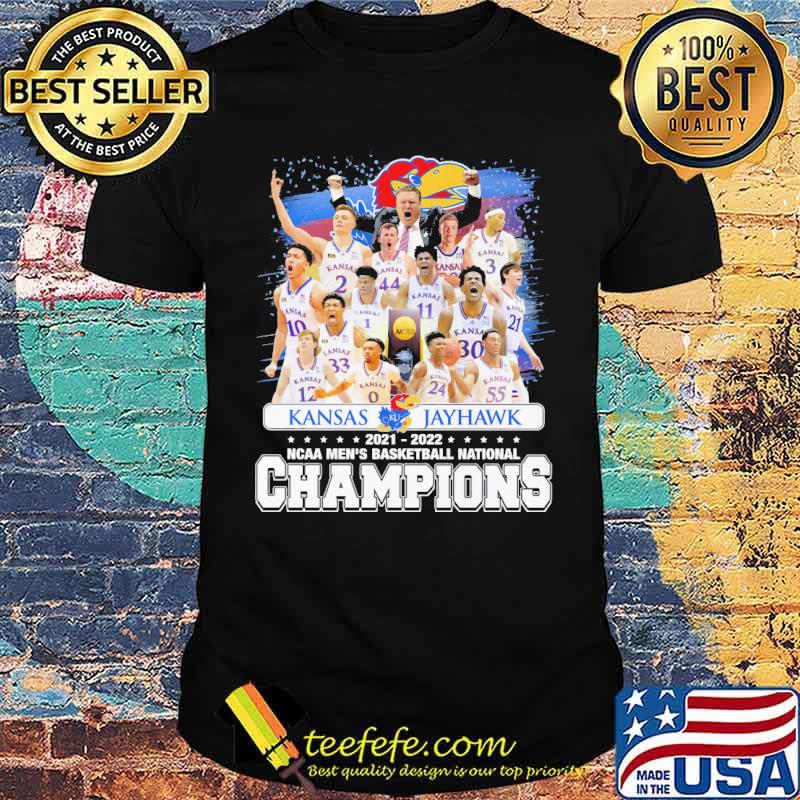 Kansas Jayhawk 2021-2022 NCAA men's basketball national champions s Unisex Kansas Jayhawk 2021-2022 NCAA men's basketball national champions s Unisex