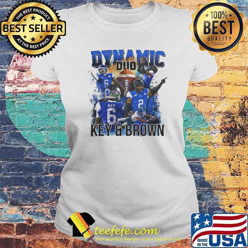 Kentucky Branded Shop Key And Brown Dynamic Duo sport s Laides tee Kentucky Branded Shop Key And Brown Dynamic Duo sport s Laides tee