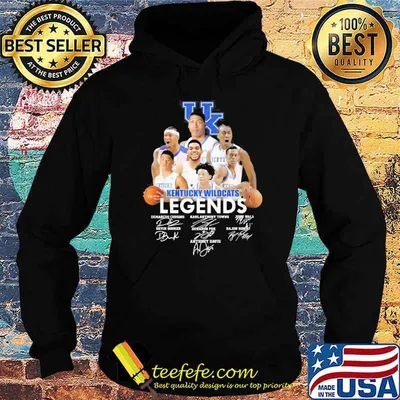Kentucky Wildcats legends Demarcus Cousins Karl Anthony towns signatures shirt