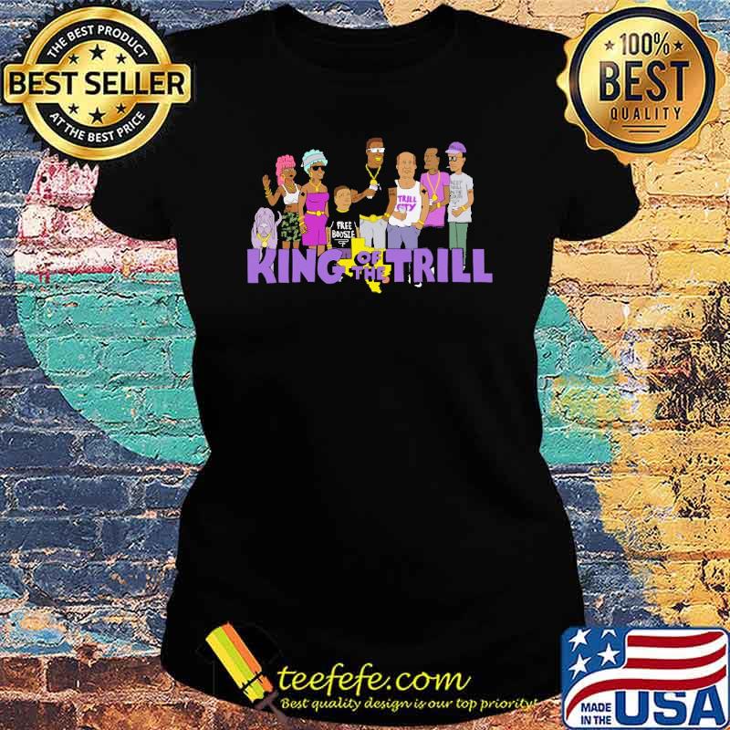 King of the Hill free boosie Bart Simpson s Ladies tee King of the Hill free boosie Bart Simpson s Ladies tee