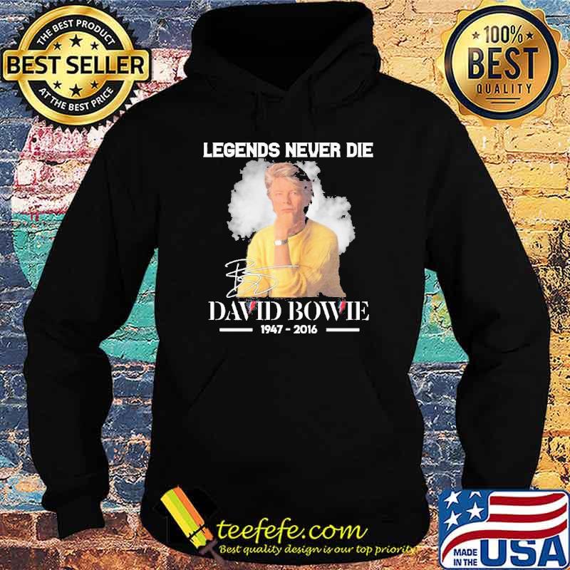 Legends Never Die David Bowie 1974 2016 Signature Shirt