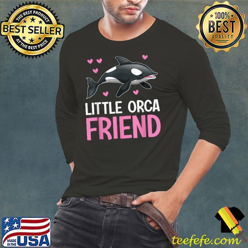 Little Orca Friend I Orca Hearts T-Shirt