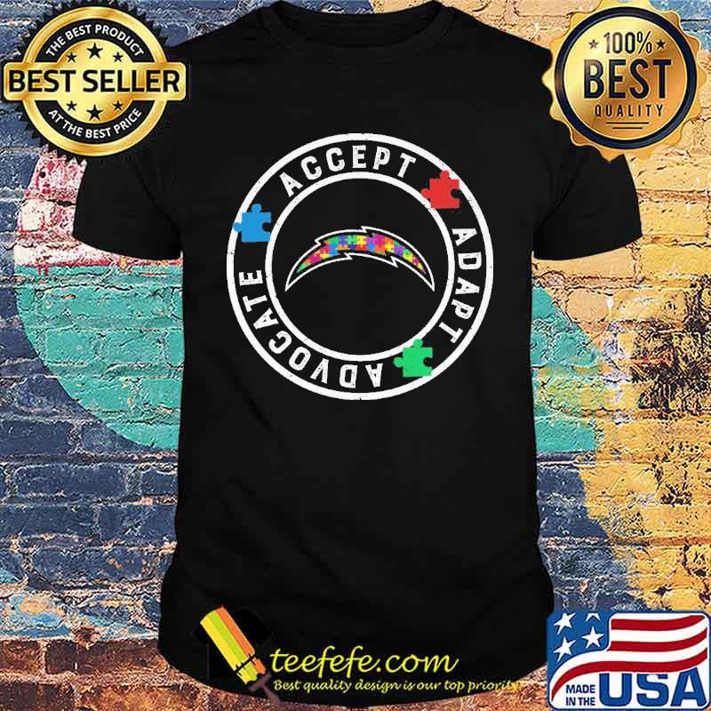 Los Angeles Chargers accept advocate adapt autism s Unisex Los Angeles Chargers accept advocate adapt autism s Unisex