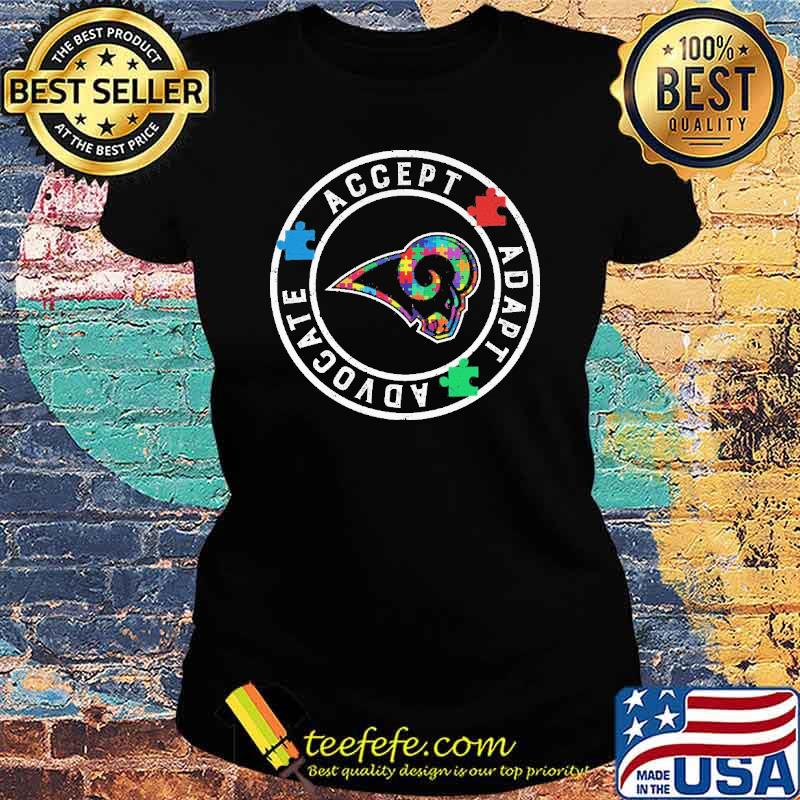 Los Angeles Rams accept advocate adapt autism s Ladies tee Los Angeles Rams accept advocate adapt autism s Ladies tee
