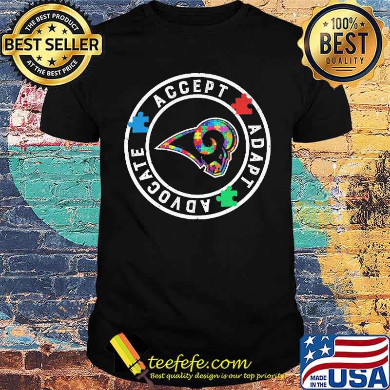 Los Angeles Rams accept advocate adapt autism s Unisex Los Angeles Rams accept advocate adapt autism s Unisex