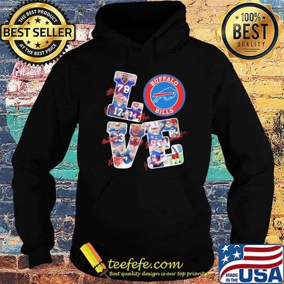 Love Buffalo Bills signatures shirt