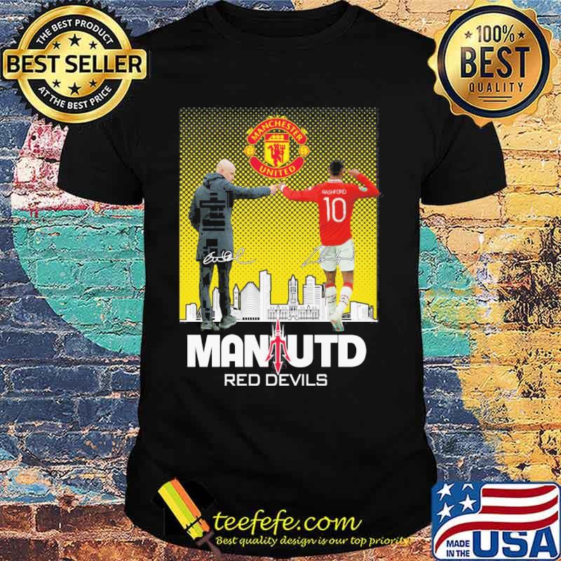 Manchester United Mantutd red devils signatures s Unisex Manchester United Mantutd red devils signatures s Unisex