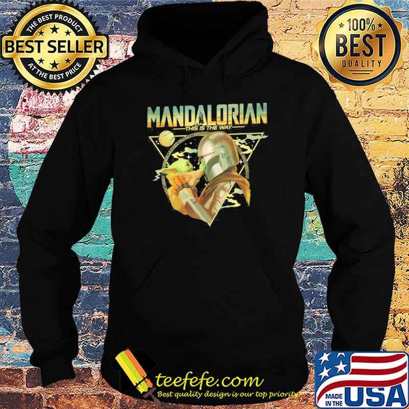 Mandalorian this is the way Baby Yoda and Star wars shirt