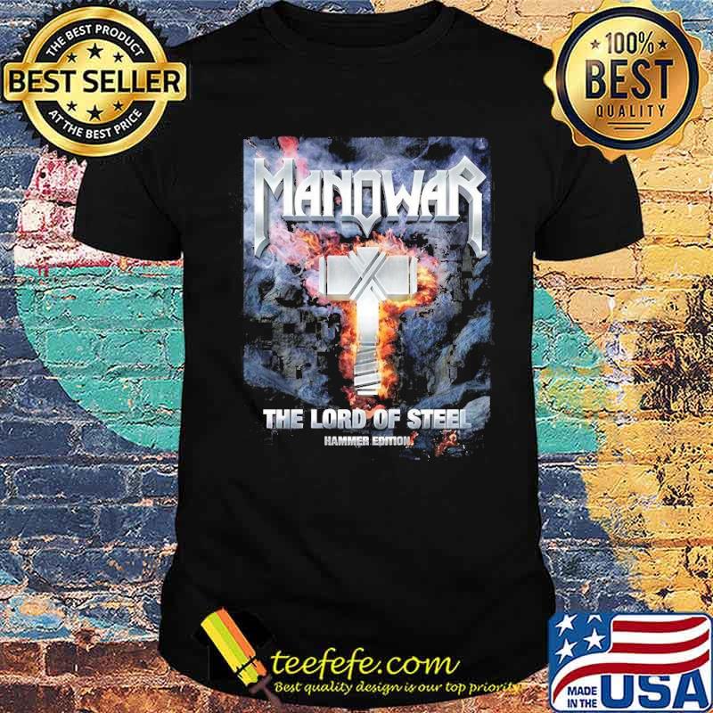 Manowar the lord of steel Hammer Edition 2023 New Tour s Unisex Manowar the lord of steel Hammer Edition 2023 New Tour s Unisex