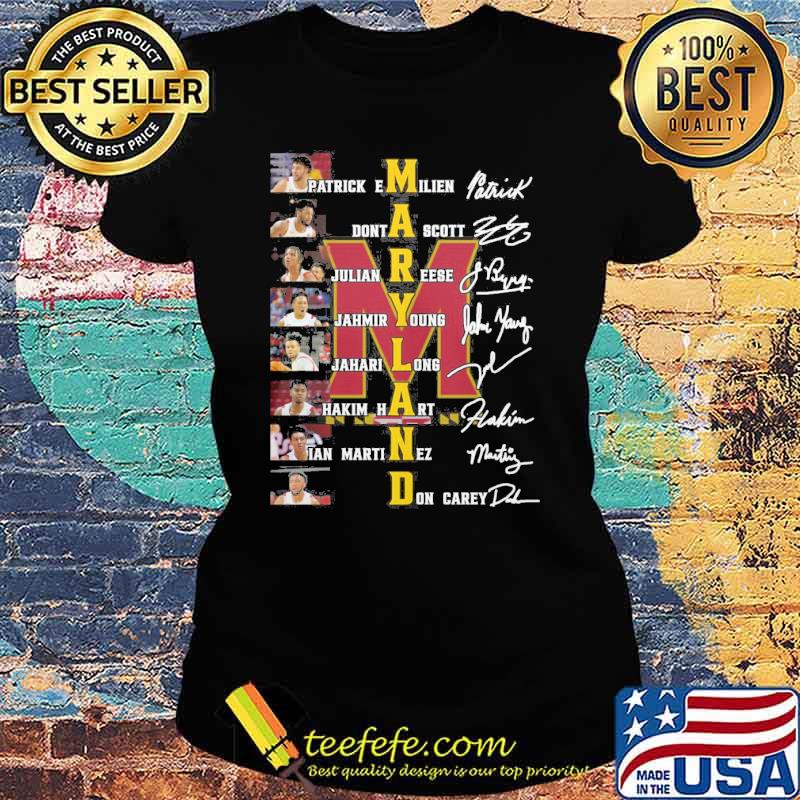 Maryland Patrick Emilien Dont scott signatures s Ladies tee Maryland Patrick Emilien Dont scott signatures s Ladies tee