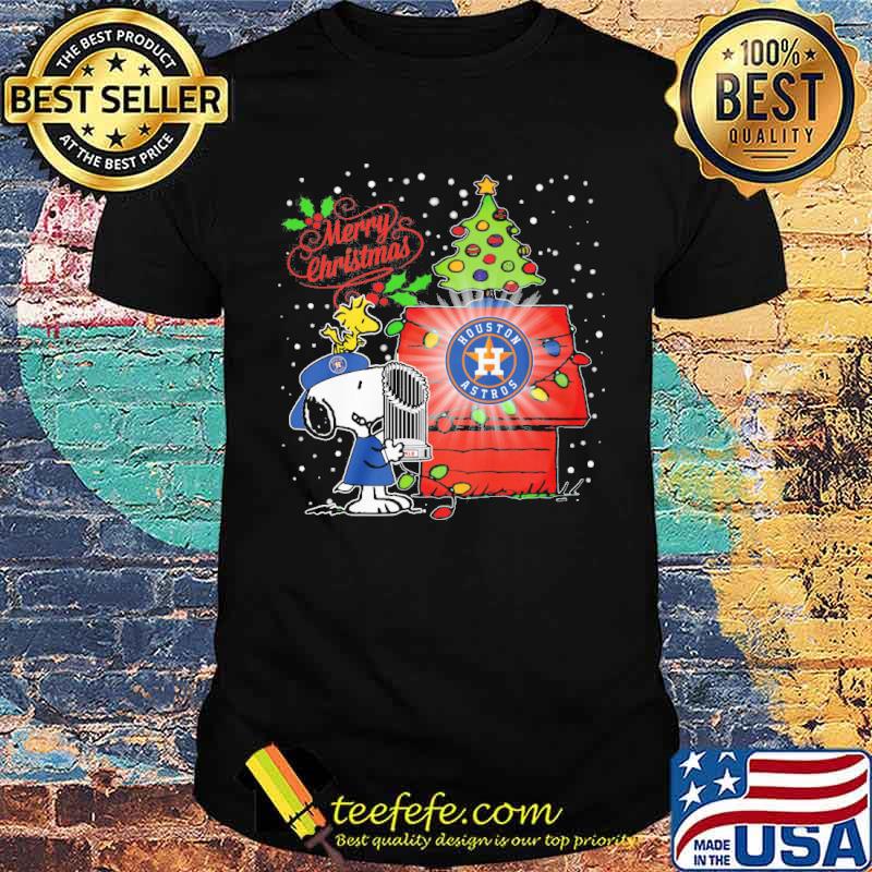 Merry Christmas snoopy and woodstocks Houston Astros s Unisex Merry Christmas snoopy and woodstocks Houston Astros s Unisex