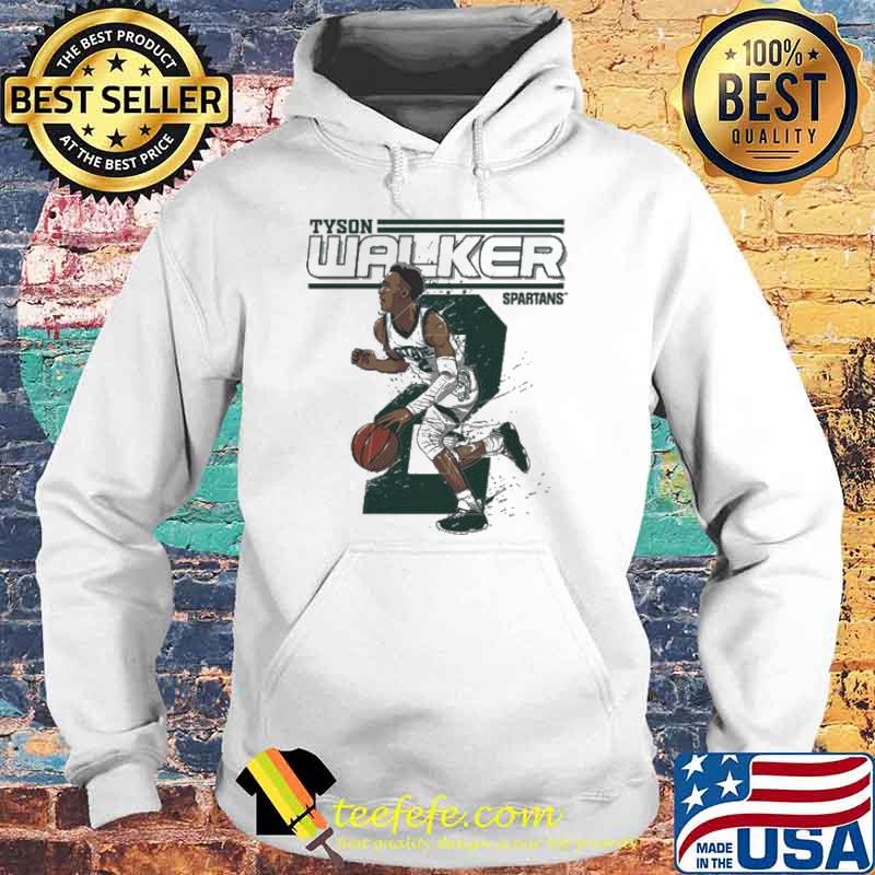 Michigan State Spartans NCAA Men’s Basketball Tyson Walker s Hoodie Michigan State Spartans NCAA Men’s Basketball Tyson Walker s Hoodie