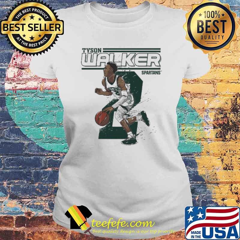 Michigan State Spartans NCAA Men’s Basketball Tyson Walker s Laides tee Michigan State Spartans NCAA Men’s Basketball Tyson Walker s Laides tee