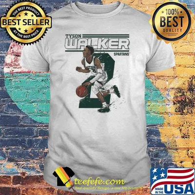 Michigan State Spartans NCAA Men’s Basketball Tyson Walker shirt