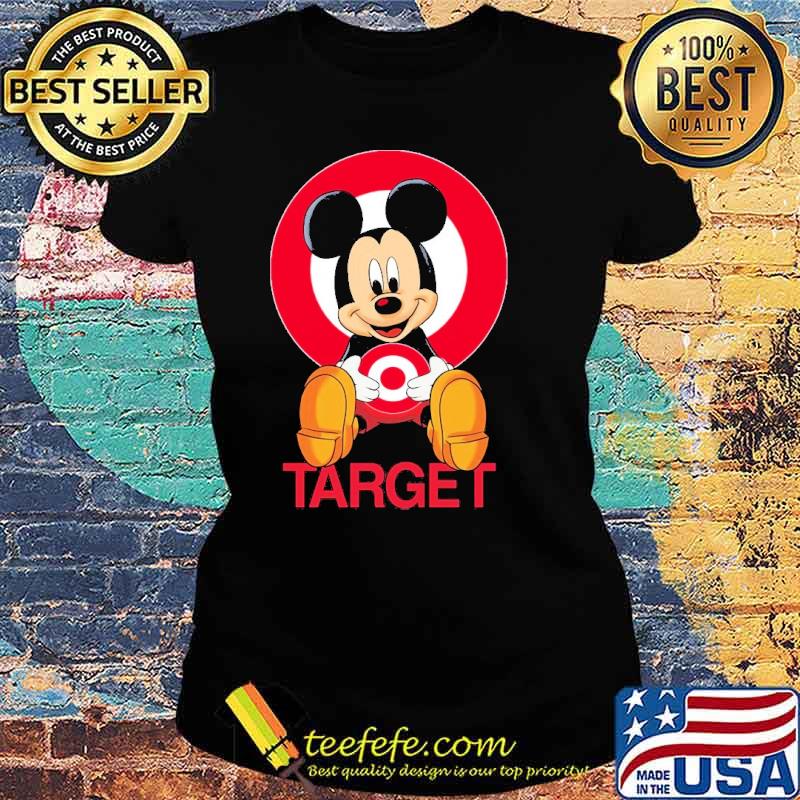 Mickey hug target s Ladies tee Mickey hug target s Ladies tee
