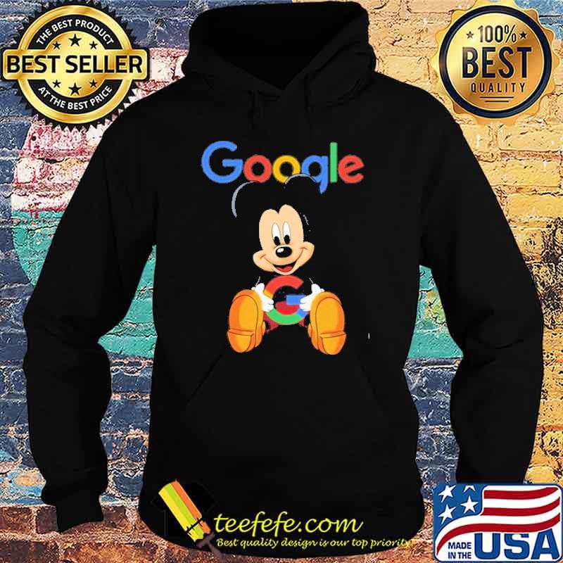 Mickey mouse disney hug google shirt