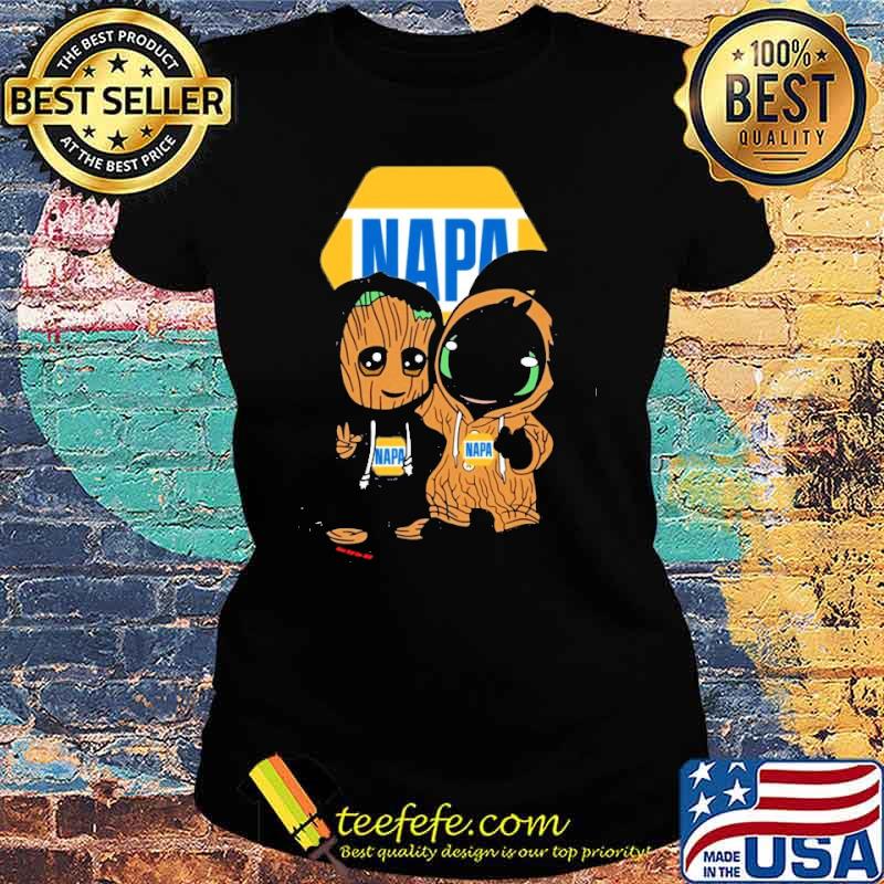 NAPA AUTO PARTS groot and toothless s Ladies tee NAPA AUTO PARTS groot and toothless s Ladies tee