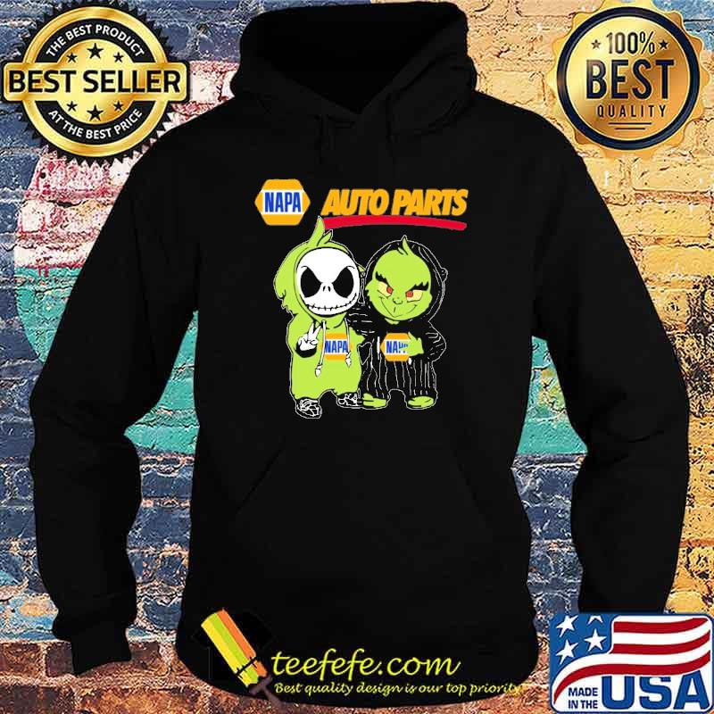 Napa auto parts Jack Skellington and Grinch shirt