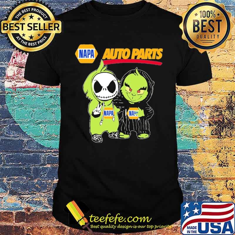 Napa auto parts Jack Skellington and Grinch s Unisex Napa auto parts Jack Skellington and Grinch s Unisex