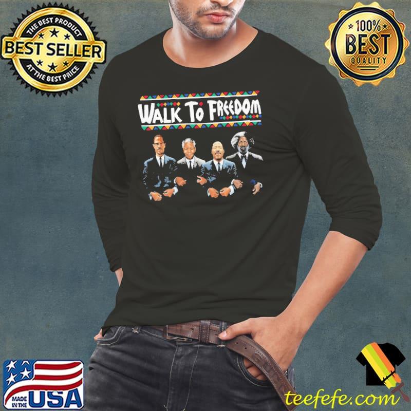 Naptural Culture - To Freedom Black History walk to freedom shirt