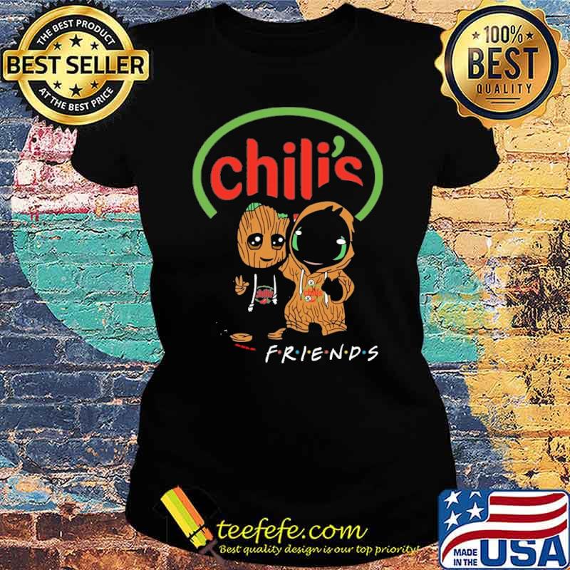 Nice groot toothless friends Chili's s Ladies tee Nice groot toothless friends Chili's s Ladies tee