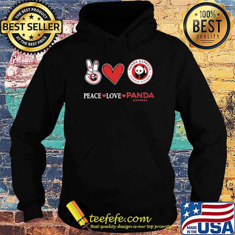 Nice peace love panda express chinese kitchen shirt