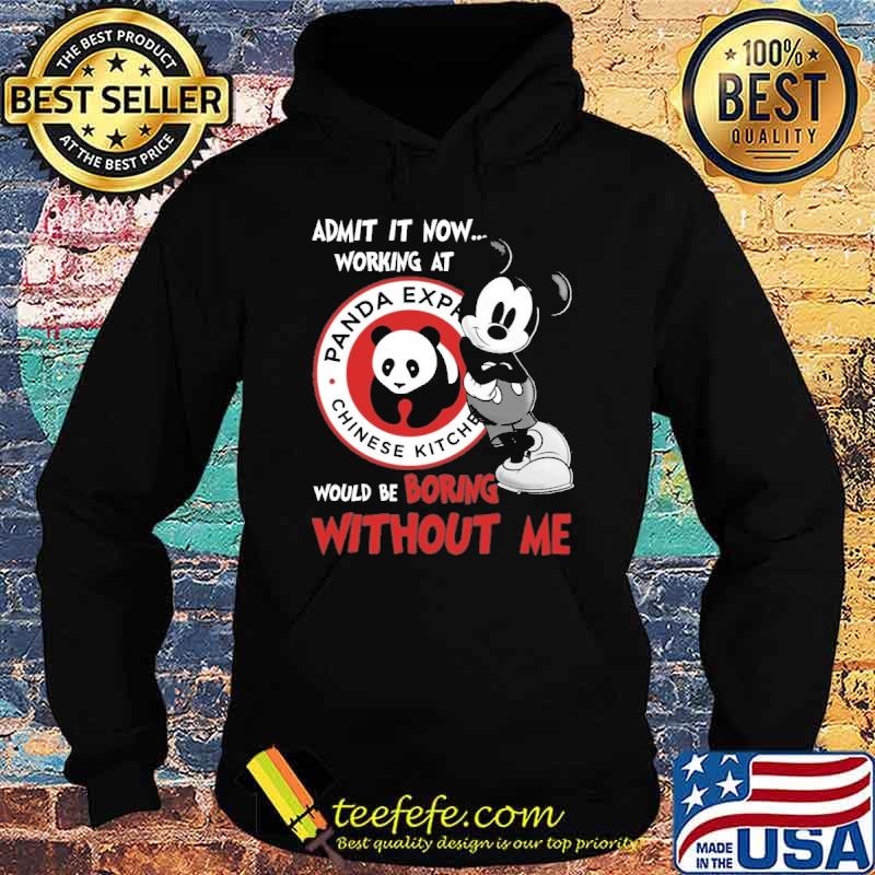 Official admit it now workign at Panda express would be boring without me Mickey shirt
