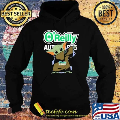 O'reilly auto parts Baby yoda dabbing shirt