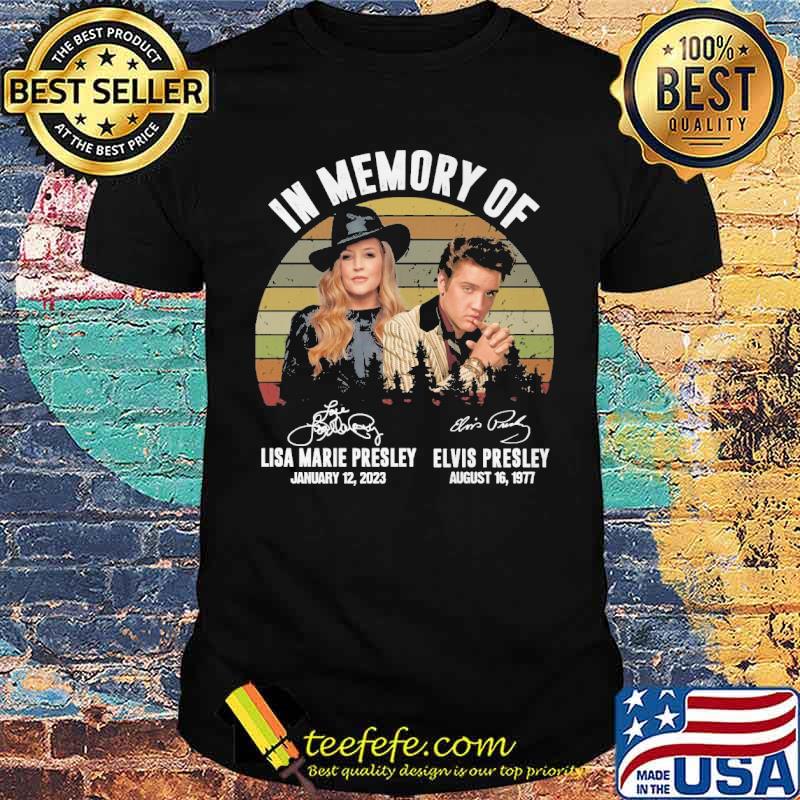 Original in memory of Lisa Marie Presley Elvis presley signatures vintage s Unisex Original in memory of Lisa Marie Presley Elvis presley signatures vintage s Unisex