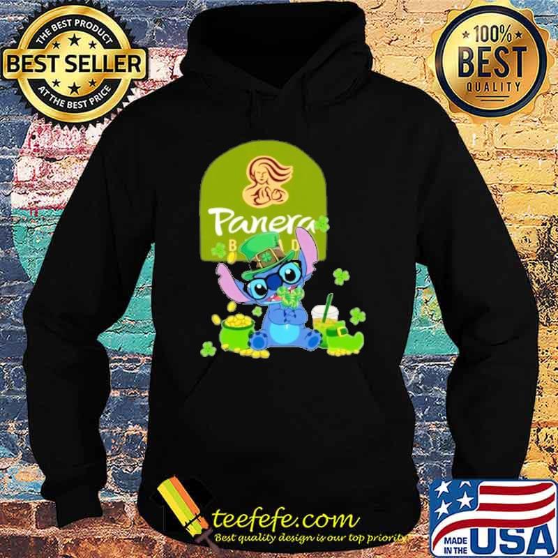 PANERA BREAD Stitch hug St.Patrick's day shirt