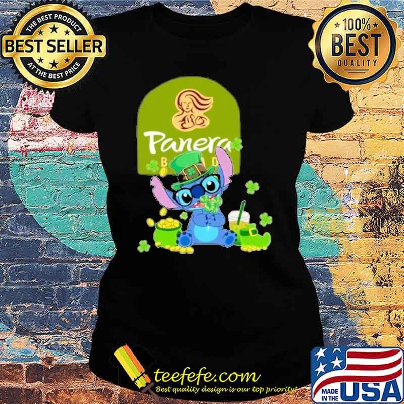 PANERA BREAD Stitch hug St.Patrick's day s Ladies tee PANERA BREAD Stitch hug St.Patrick's day s Ladies tee