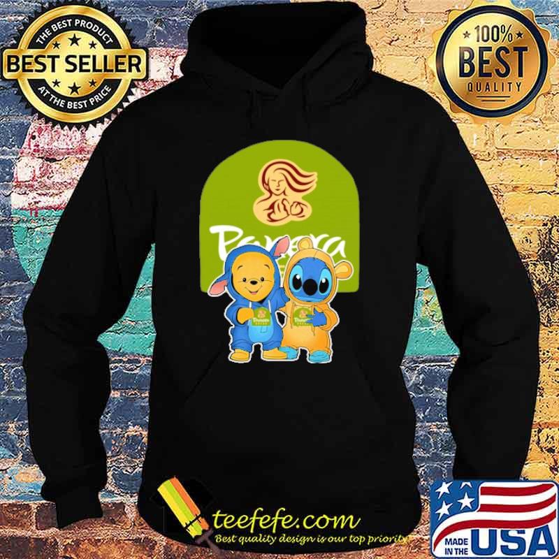 Panera Pooh and stitch shirt