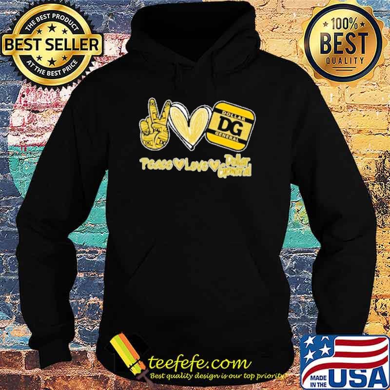 Peace love Dollar General heart love diamond shirt