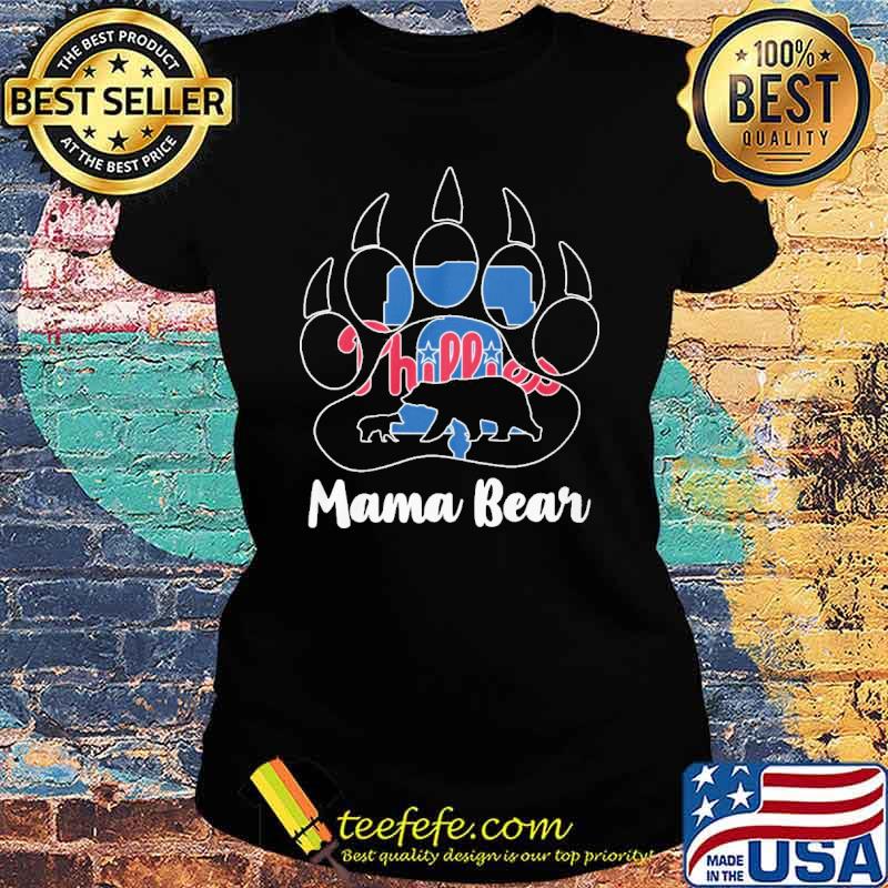 Phillies mama bear s Ladies tee Phillies mama bear s Ladies tee