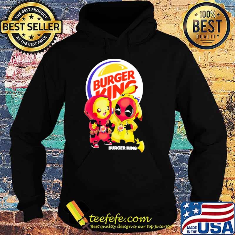 Pikachu Deadpool Burger king shirt