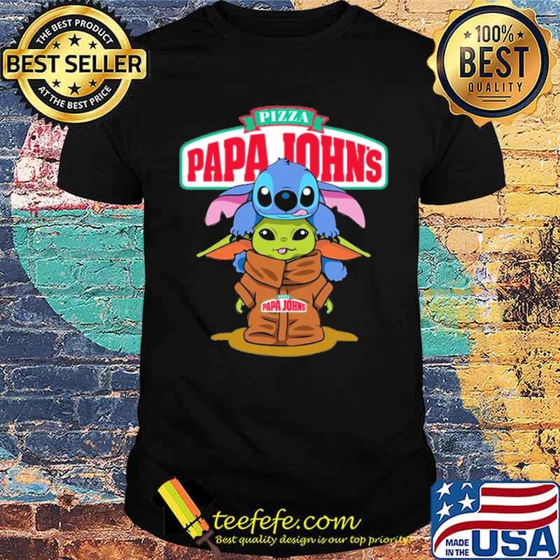 Pizza papa John's Stitch Baby Yoda s Unisex Pizza papa John's Stitch Baby Yoda s Unisex