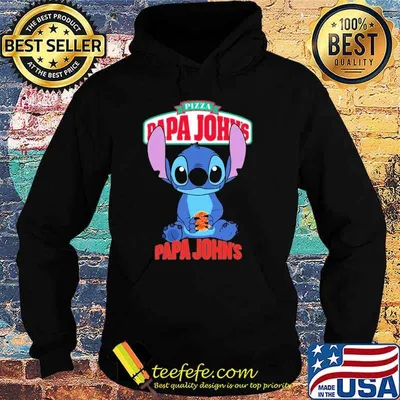 Pizza papa John's Stitch shirt