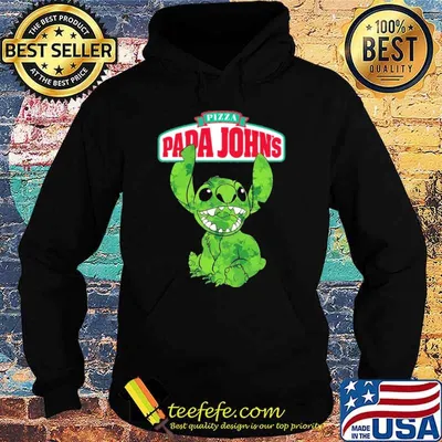 Pizza Papa John's Stitch St.Patrick's day shirt