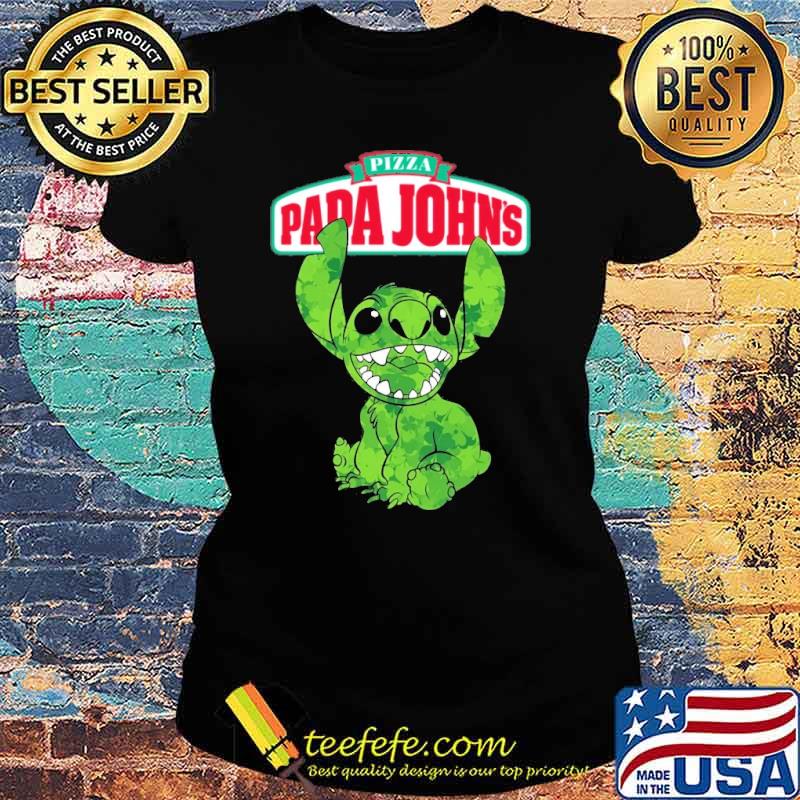 Pizza Papa John's Stitch St.Patrick's day s Ladies tee Pizza Papa John's Stitch St.Patrick's day s Ladies tee