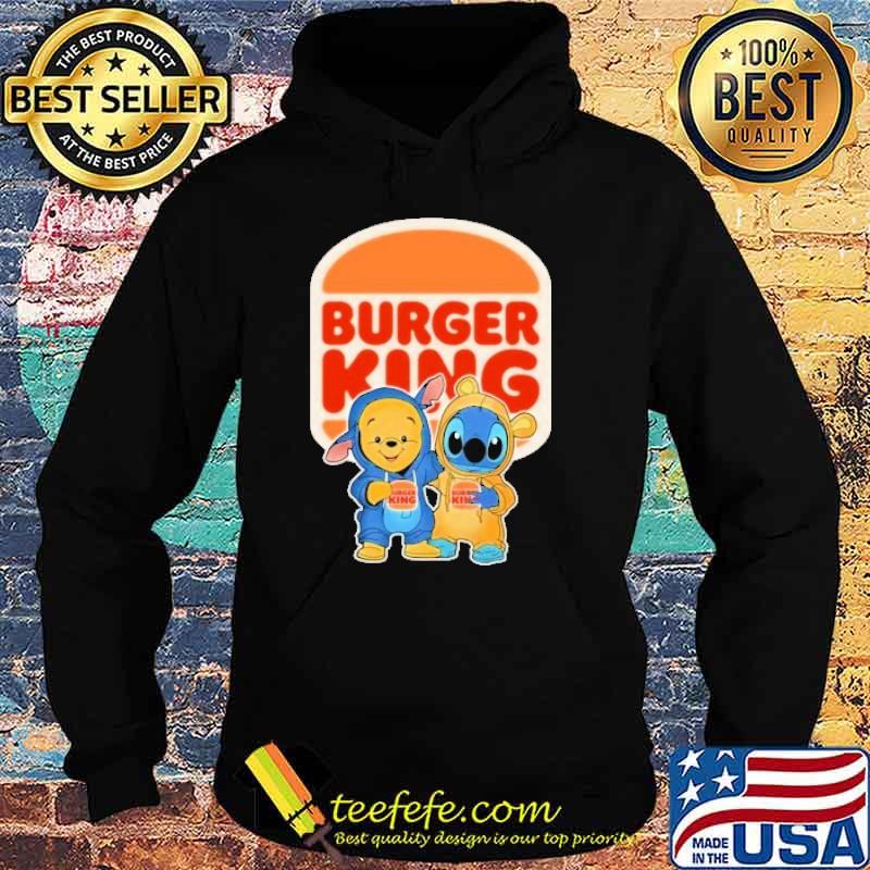 Pooh and Stitch Burger king shirt