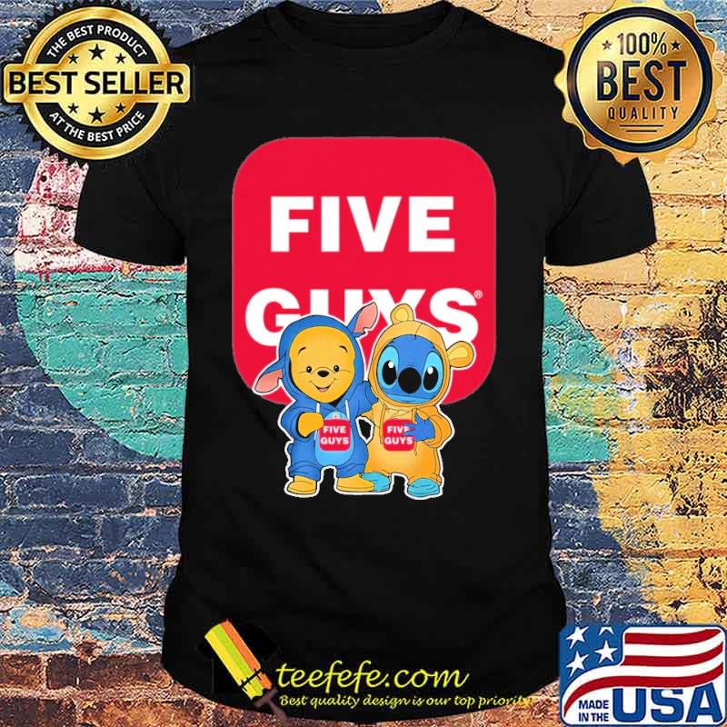 Pooh and Stitch Five guys s Unisex Pooh and Stitch Five guys s Unisex