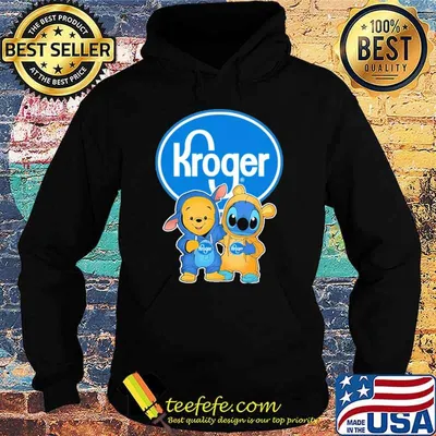 Pooh and stitch Kroger shirt