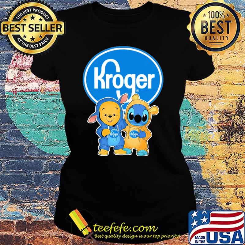 Pooh and stitch Kroger s Ladies tee Pooh and stitch Kroger s Ladies tee