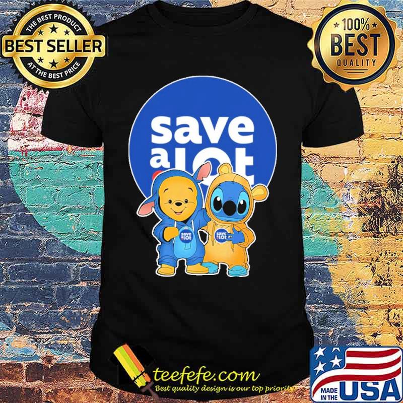 Pooh and stitch Save a lot s Unisex Pooh and stitch Save a lot s Unisex
