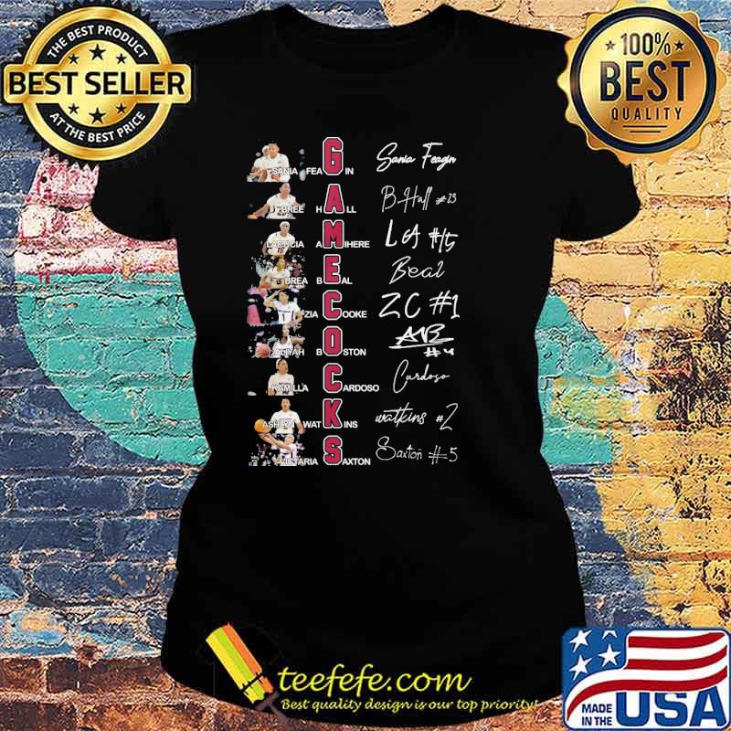 Premium gamecocks Sania feagin bree hall signatures s Ladies tee Premium gamecocks Sania feagin bree hall signatures s Ladies tee