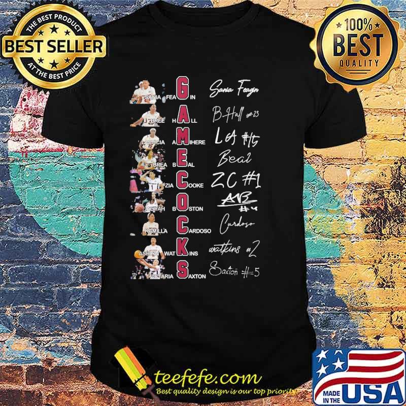 Premium gamecocks Sania feagin bree hall signatures s Unisex Premium gamecocks Sania feagin bree hall signatures s Unisex