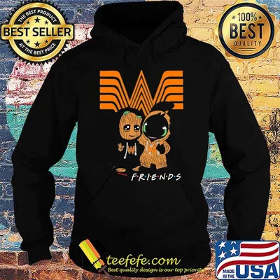 Premium groot and toothless friends WHATABURGER shirt