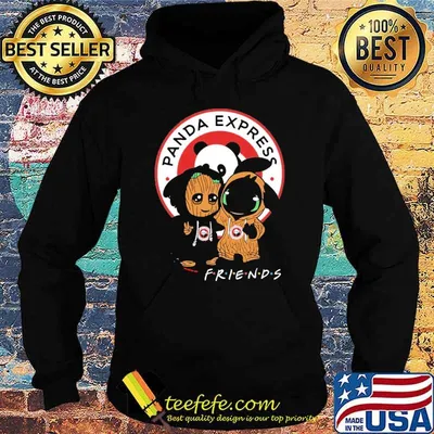 Premium groot toothless Panda express friends shirt