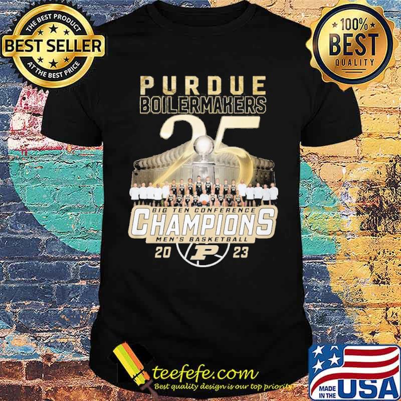 Purdue Boilermakers big ten conference champions men's basketball 2023 s Unisex Purdue Boilermakers big ten conference champions men's basketball 2023 s Unisex