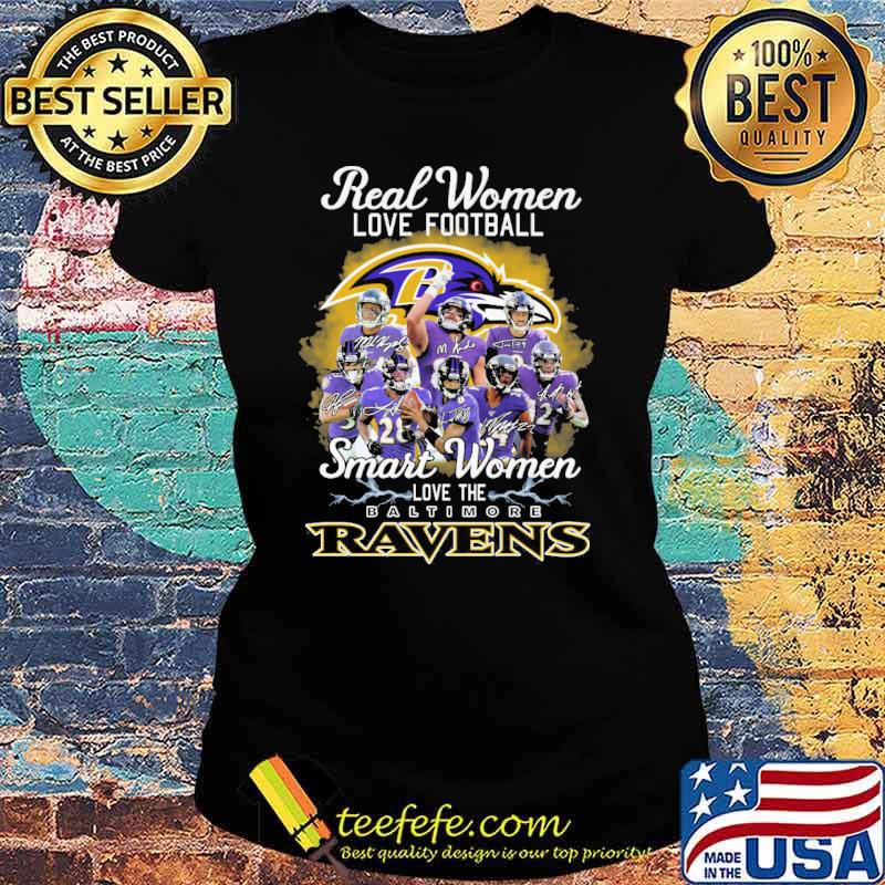 Real women love football smart women love the Baltimore Ravens heart logo  shirt, hoodie, sweater, long sleeve and tank top